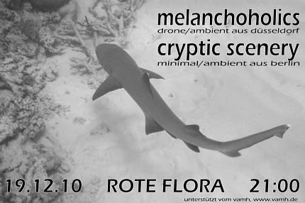 FÄLLT AUS!!! MELANCHOHOLICS + CRYPTIC SCENERY